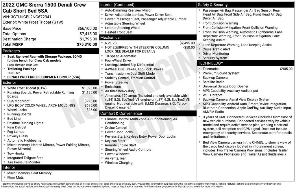 gmc sierra 1500 denali 2022 3GTUUGEL2NG672341 image gmc sierra 1500 denali 2022 3GTUUGEL2NG672341 image